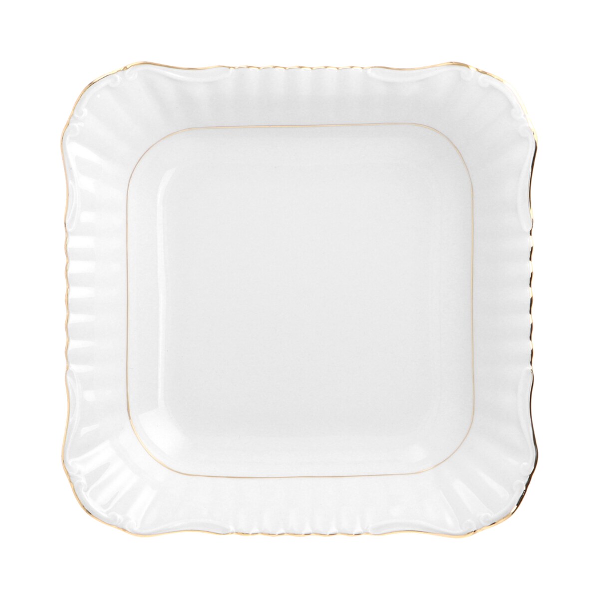 Salaterka kwadratowa 21 cm Iwona Złota Linia B014
