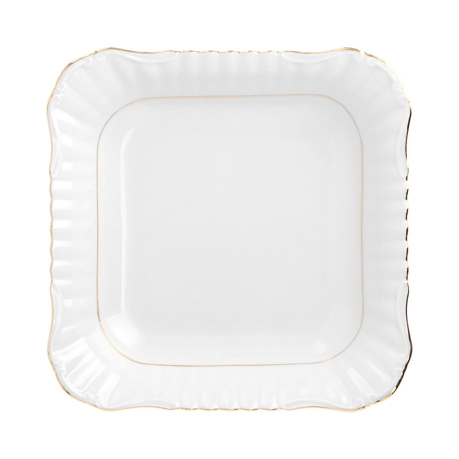 Salaterka kwadratowa 21 cm Iwona Złota Linia B014