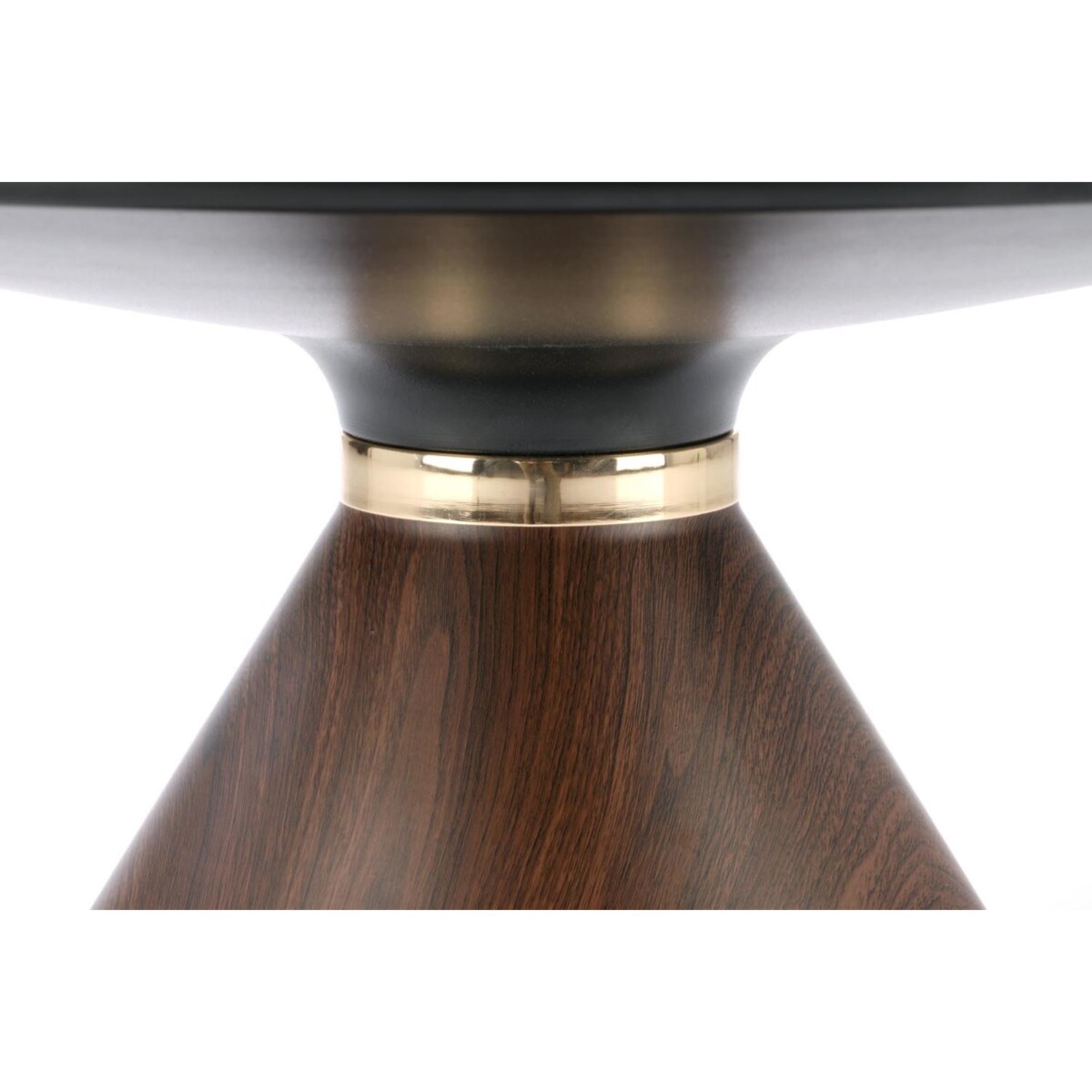 STOLIK KAWOWY Suli 70x43 cm CERAMICZNY BLAT marmur orzech