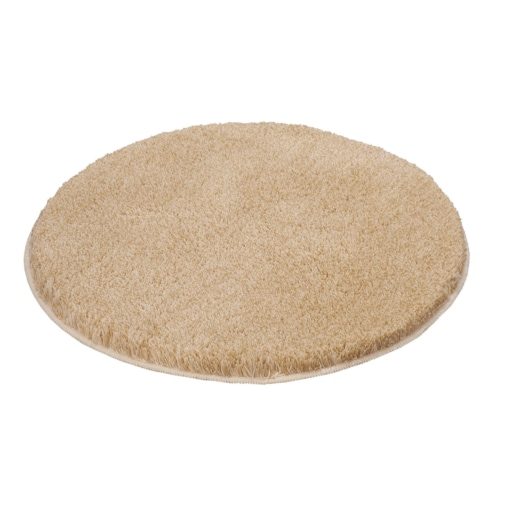 Kleine Wolke Relax Dywanik łazienkowy beżowy 100 cm okrągły