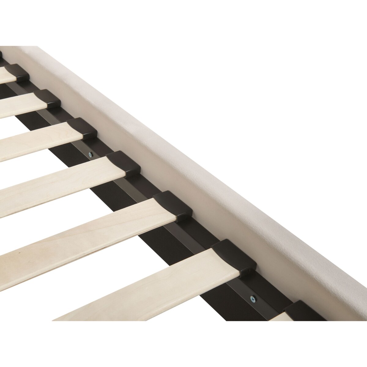 Łóżko Welur SUZETTE 160 x 200 cm Jasnobeżowy