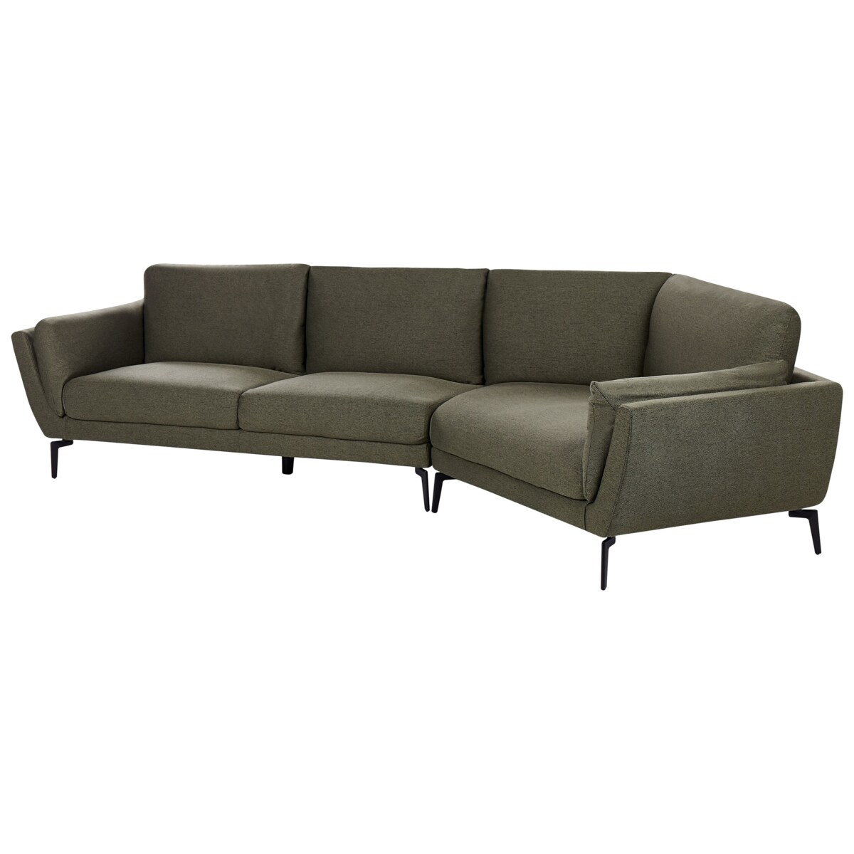 Sofa 3-osobowa zielona KANSSELI