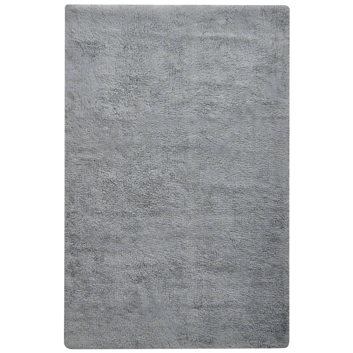 Dywanik łazienkowy GOELA Szary 60 x 90 cm Bawełna