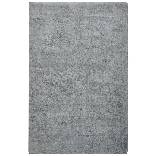 Dywanik łazienkowy GOELA Szary 60 x 90 cm Bawełna