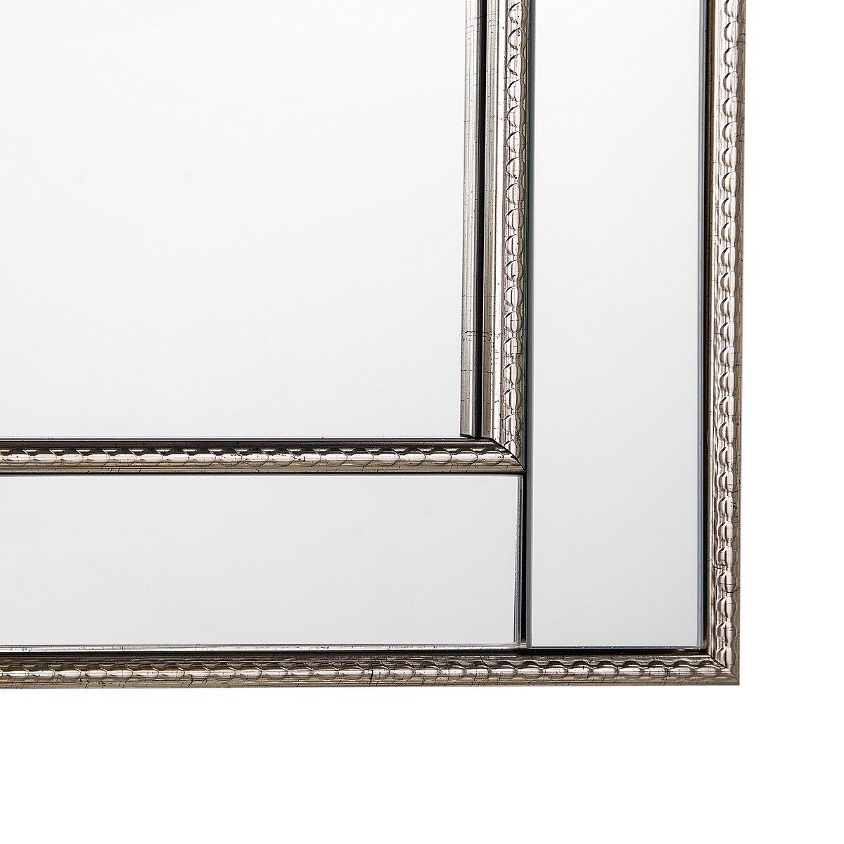 Lustro ścienne FENIOUX 50 cm 130 cm Srebrny