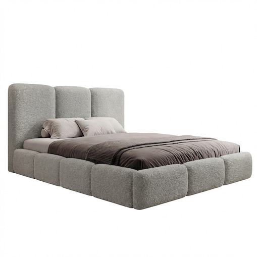 Łóżko Tapicerowane Capri 120X200 Stelaż Pojemnik Na Pościel Loop 17