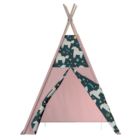 Tipi, niebieski, 110 x 110 x 155 cm, Magic Collection