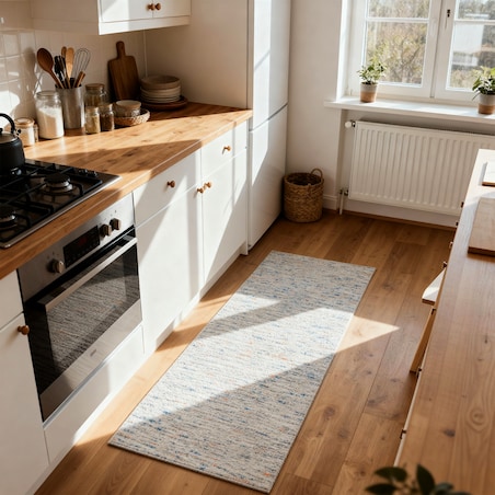 Chodnik antypoślizgowy Siena 75x160 cm szary