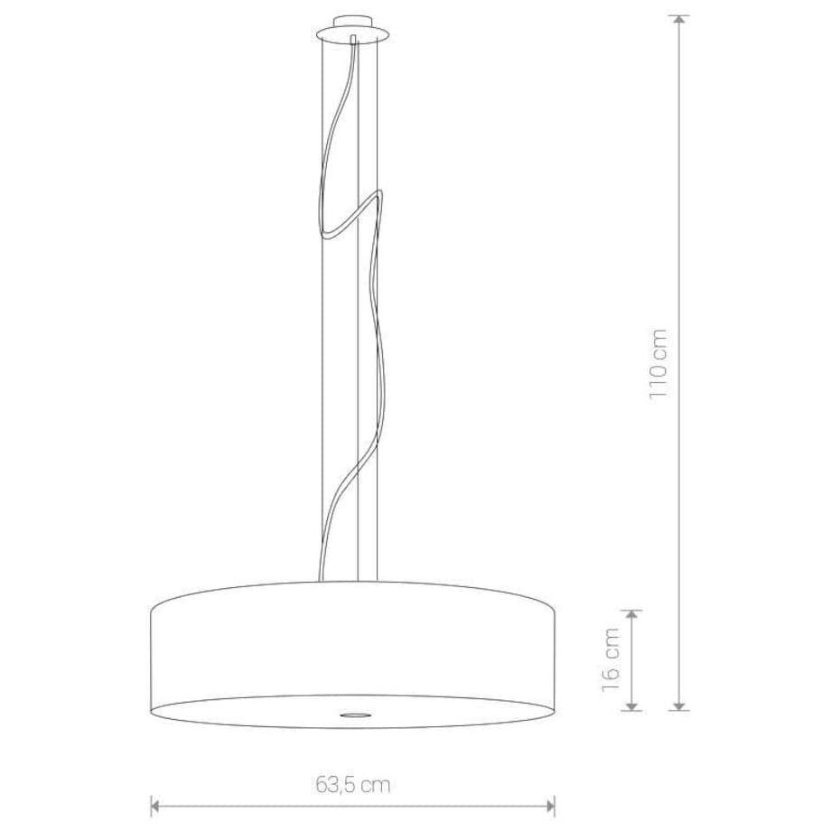 Lampa sufitowa 6772 VIVIANE Biały Nowodvorski