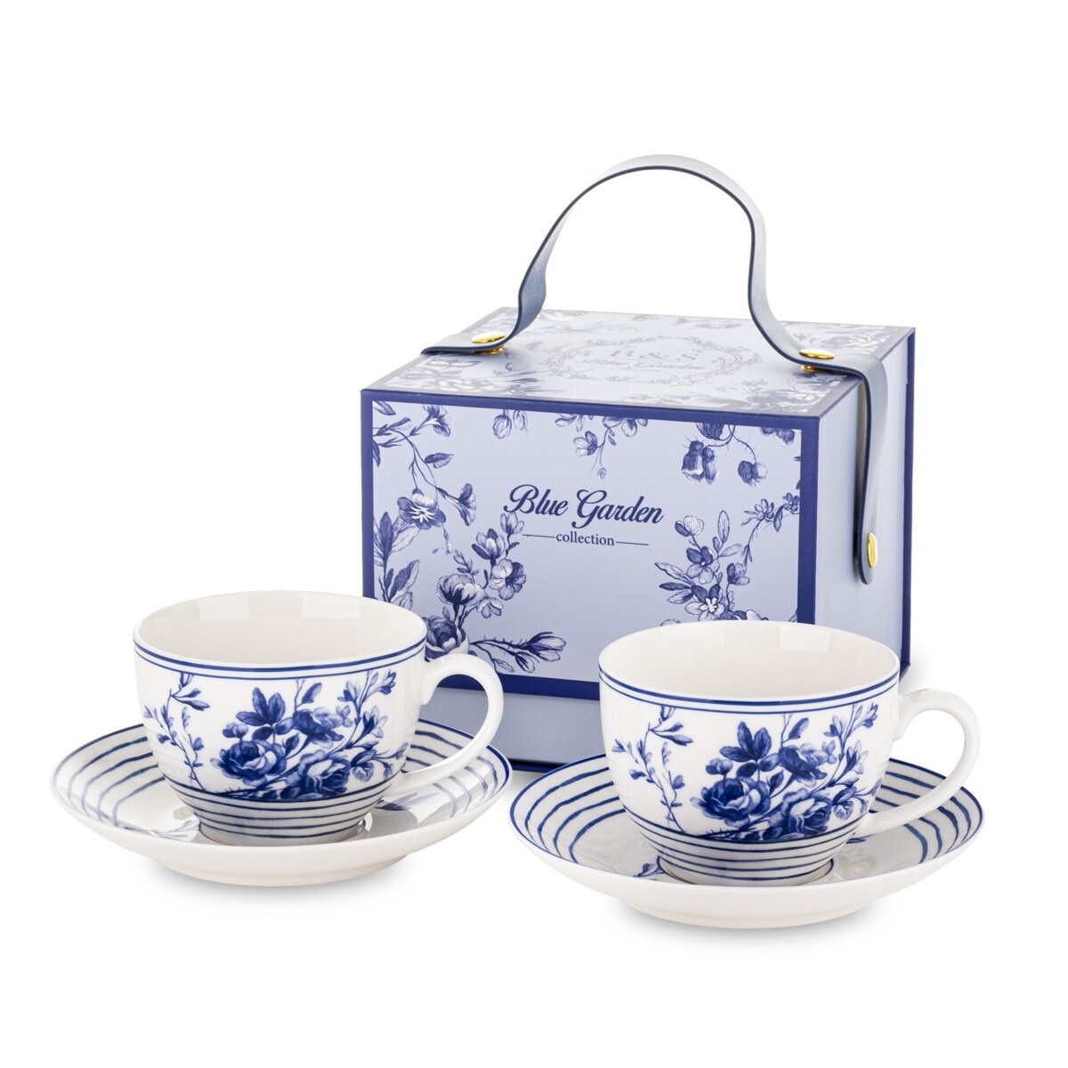 Filiżanka 220 ml z talerzykiem 2 szt. 6,5x11,5x9 cm NEELA - III