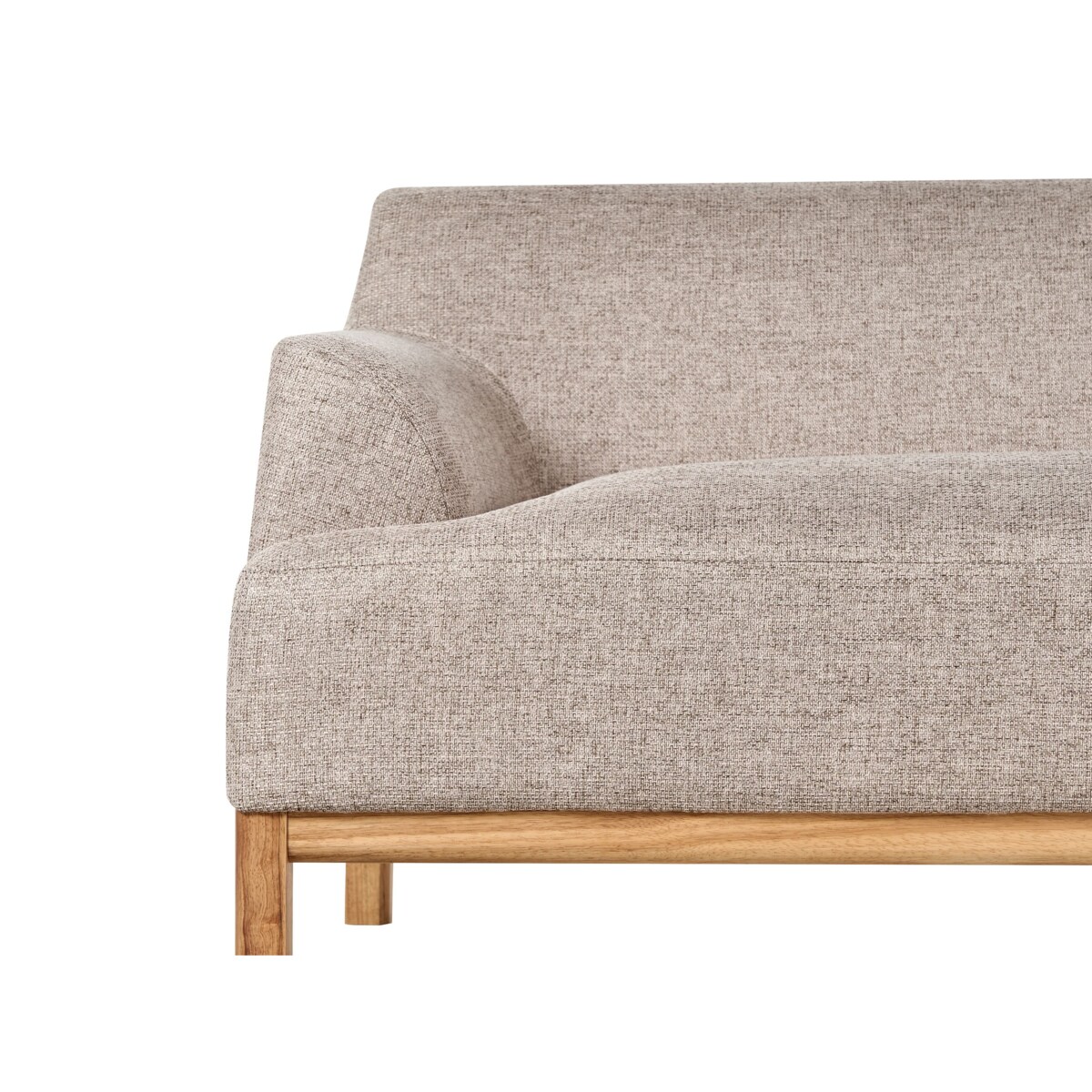 Sofa 3-osobowa jasnobrązowa SOSJO