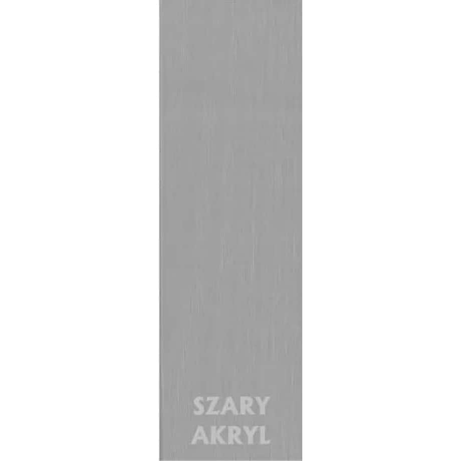 Łóżko piętrowe LOMAMI 180x80 wenge/szare