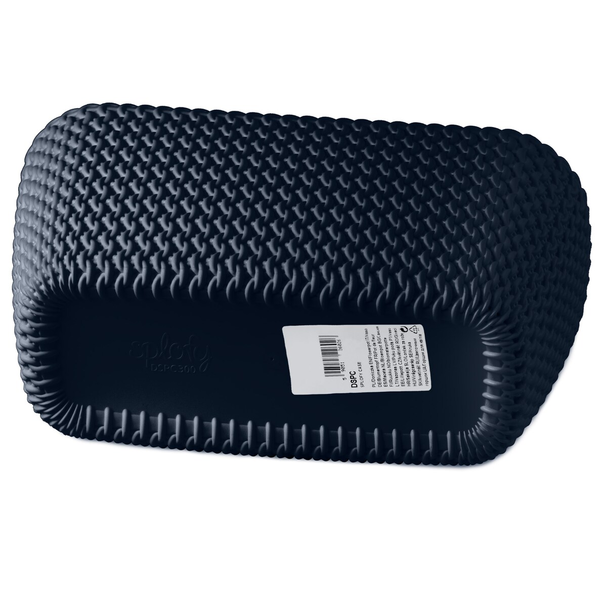 Doniczka Donica Ogrodowa Skrzynka 29,7/39,7 Cm Zestaw Na Taras Do Ogrodu Domu Antracytowa