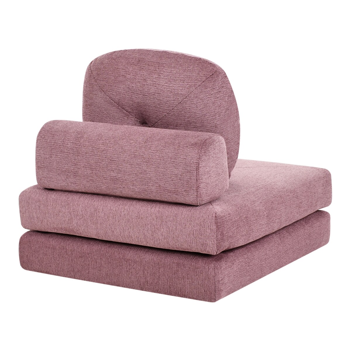 Sofa rozkładana jednoosobowa OLDEN Różowy