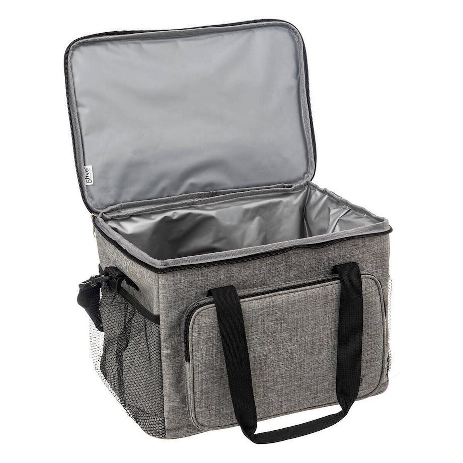 Torba termiczna na zakupy, szara, 20 l