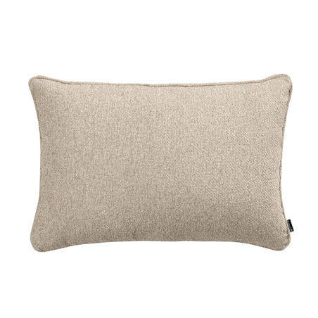 Poszewka Gabi na poduszkę prostokątna 60x40 beżowy melanż