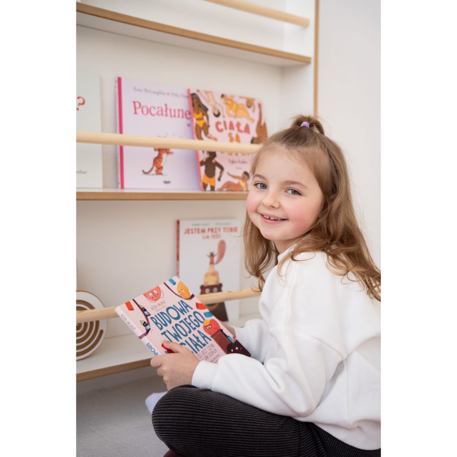 WIDE - wąska biblioteczka do ściany