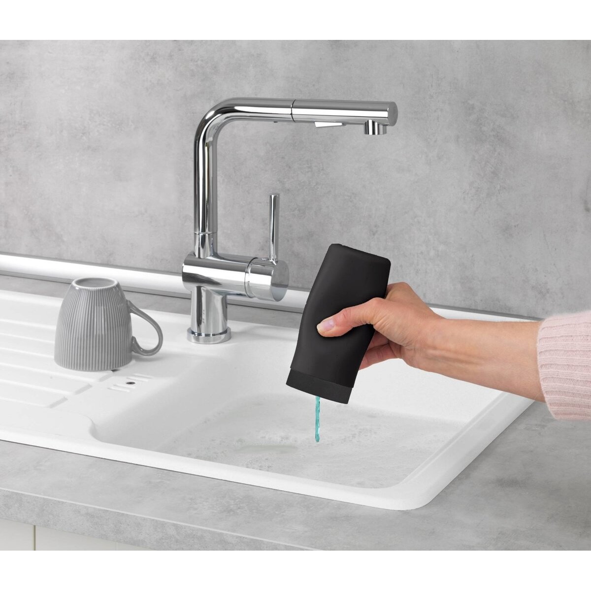 Dozownik płynu do naczyń EASY SQUEEZ-E, WENKO