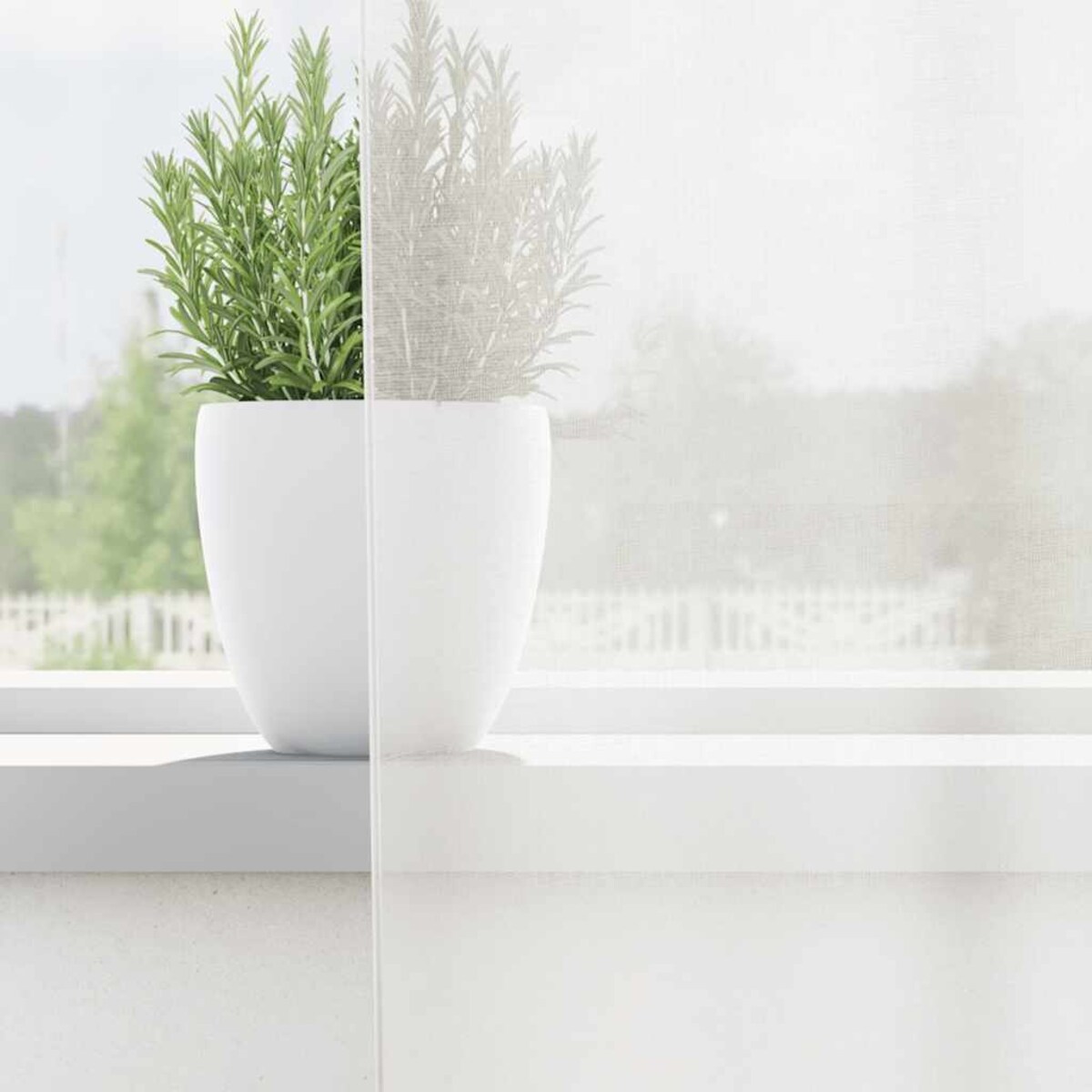 vidaXL Zasłony woalowe z pętelkami 2 szt. Białe 140x245 cm