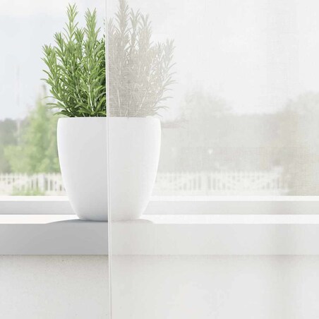 vidaXL Zasłony woalowe z pętelkami 2 szt. Białe 140x245 cm