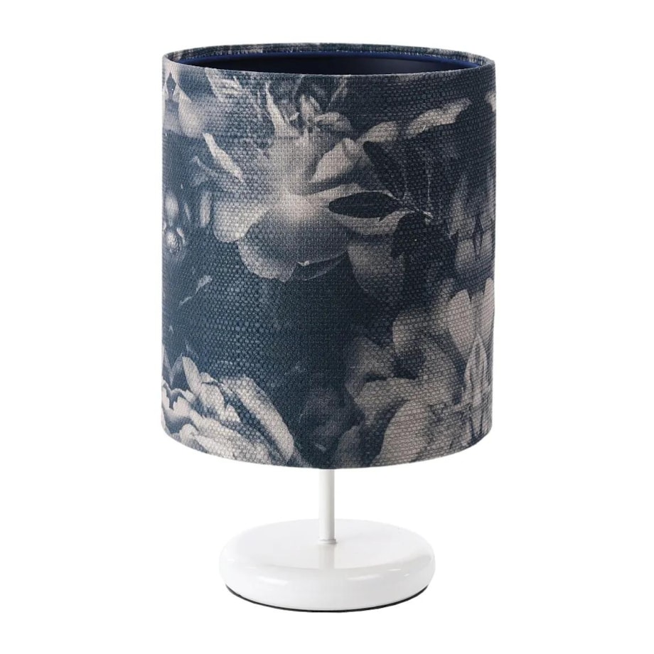 Lampa stołowa MIST-C-W granatowa/grafitowa