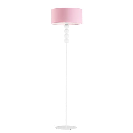 Lampa stojąca podłogowa z abażurem walec IKO