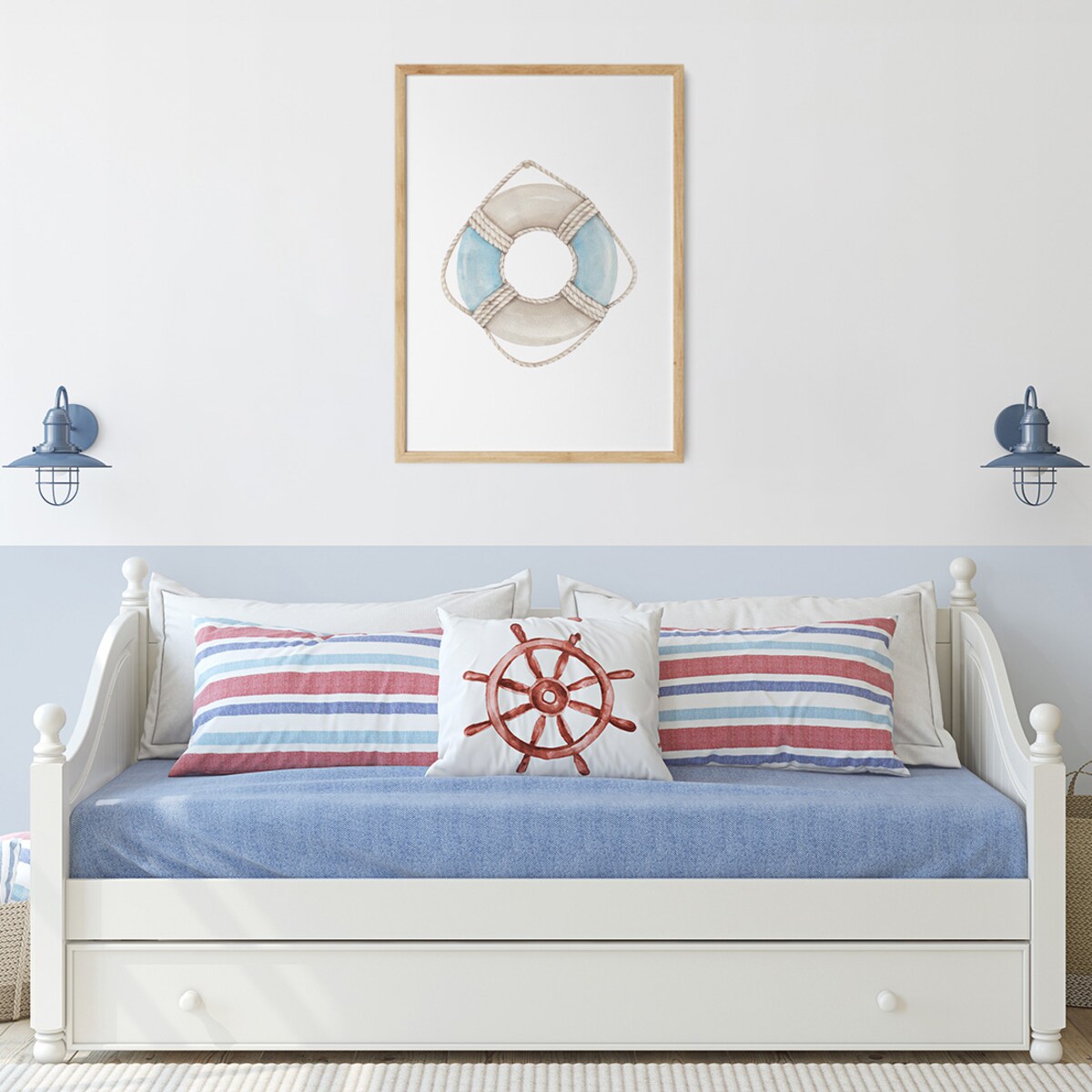 Plakat dla dzieci Koło ratunkowe 20x30