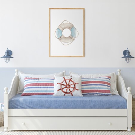 Plakat dla dzieci Koło ratunkowe 20x30