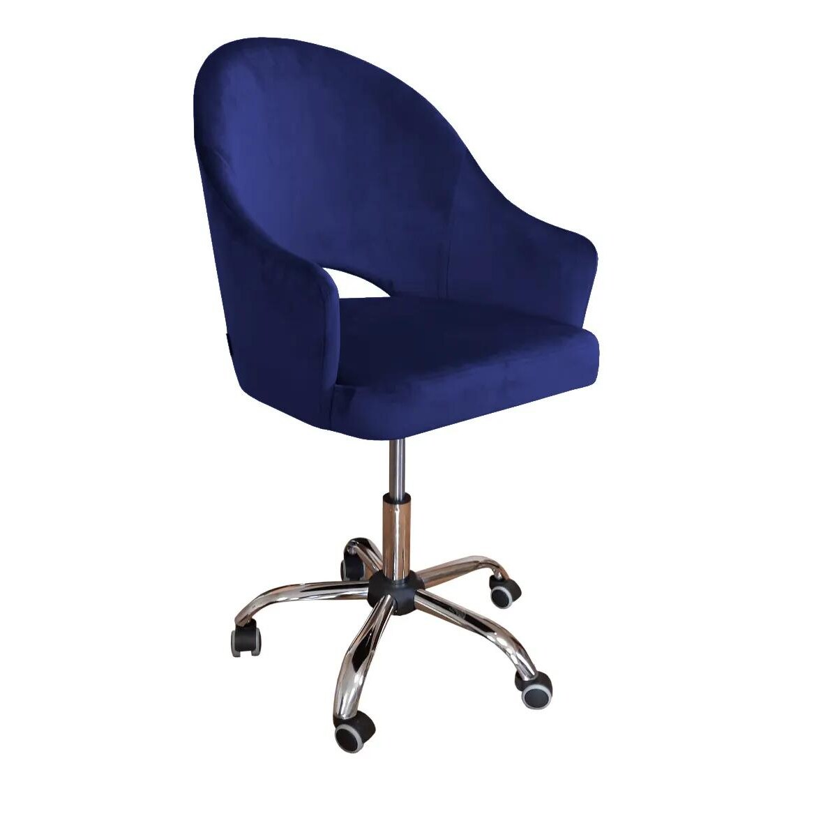 Fotel JENISEJ VELVET granatowy