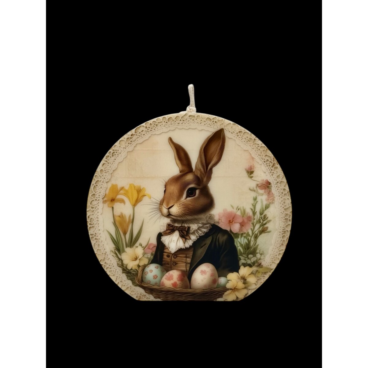 Świeca sojowa wielkanocna Zając wielkanocny