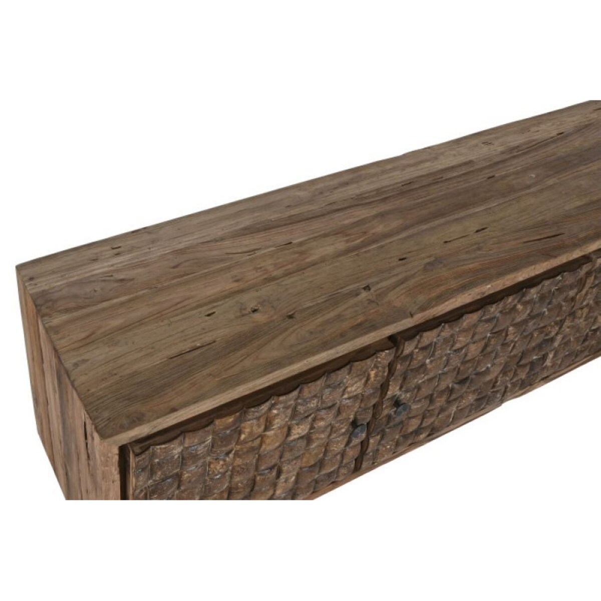 Komoda RTV z drewna recyklingowanego 50x200x40 cm IVIA - I