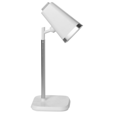 Bezprzewodowa lampa stołowa LED MUSCA Ze ściemniaczem Biały