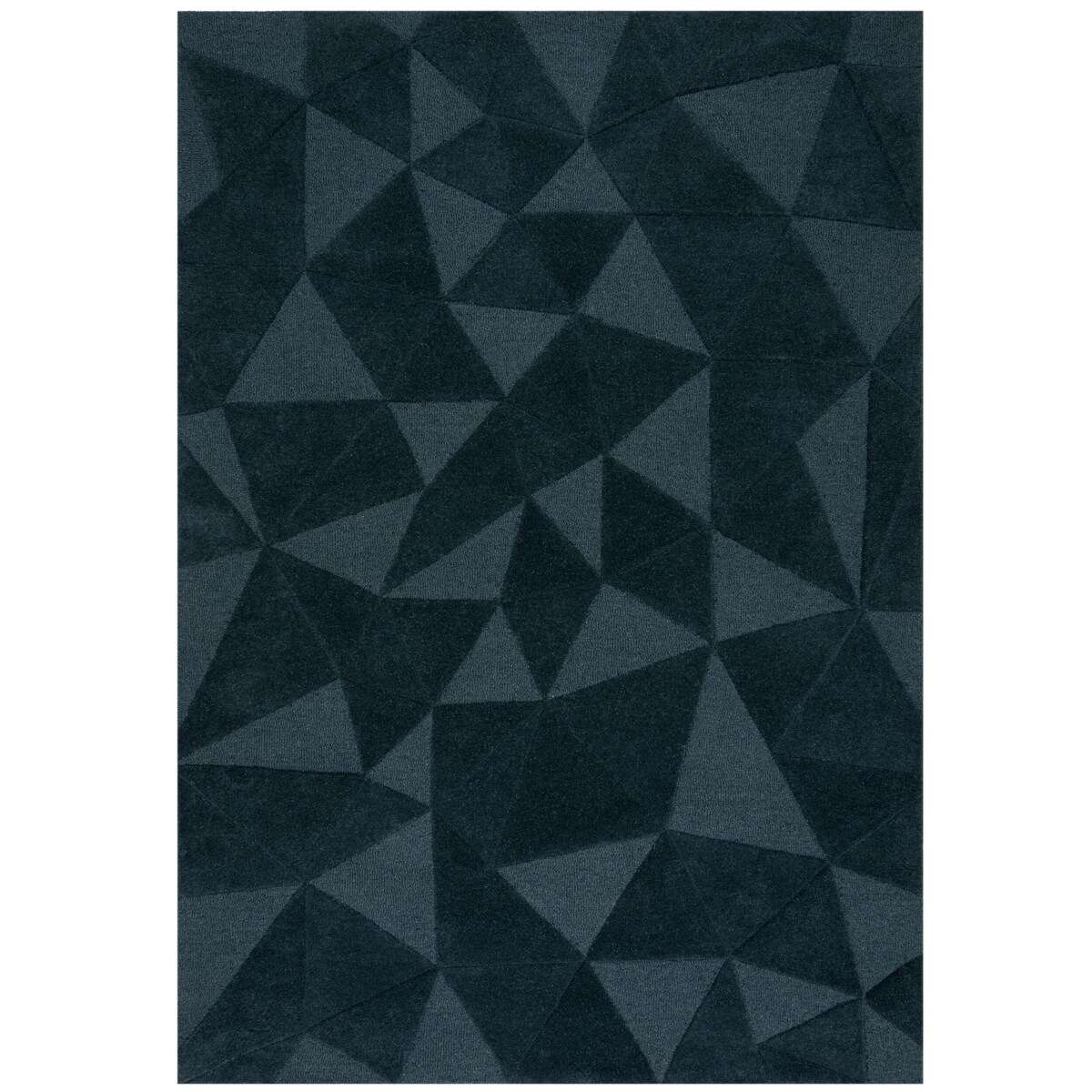Dywan Wełniany Moderno Shard Teal 160x230