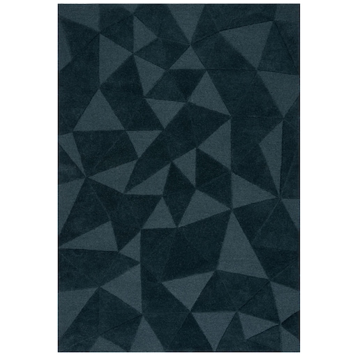 Dywan Wełniany Moderno Shard Teal 160x230