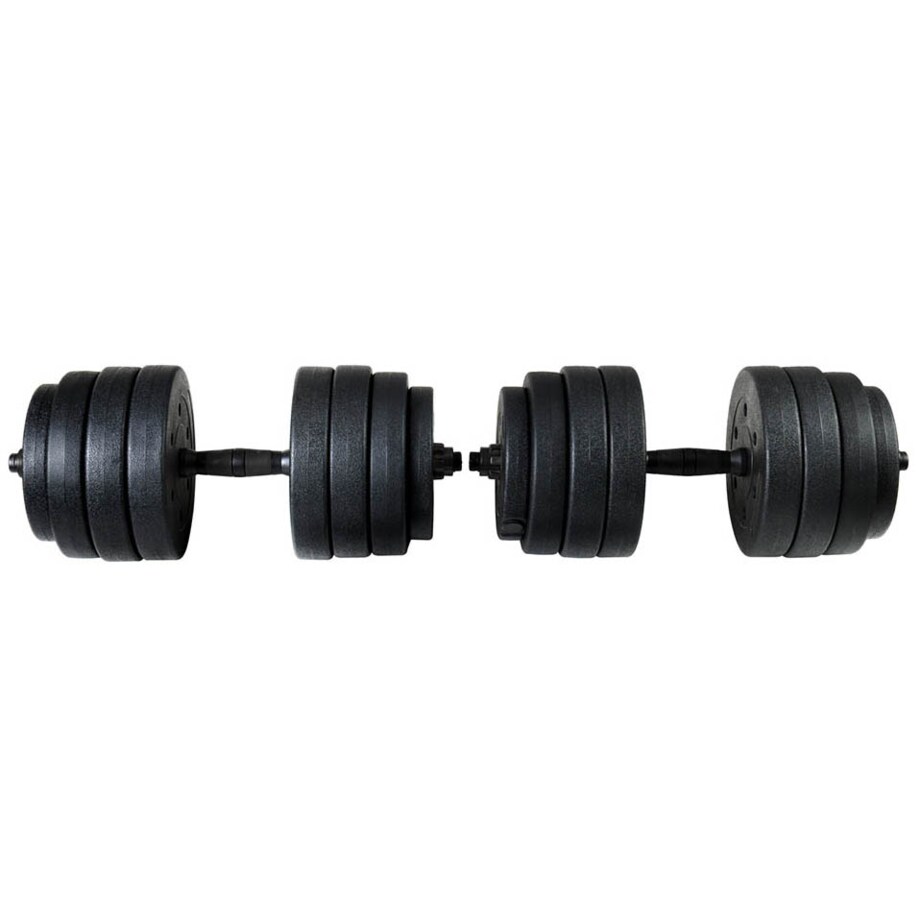 Zestaw hantli 2x20kg hantle bitumiczne 40 kg regulowane funfit