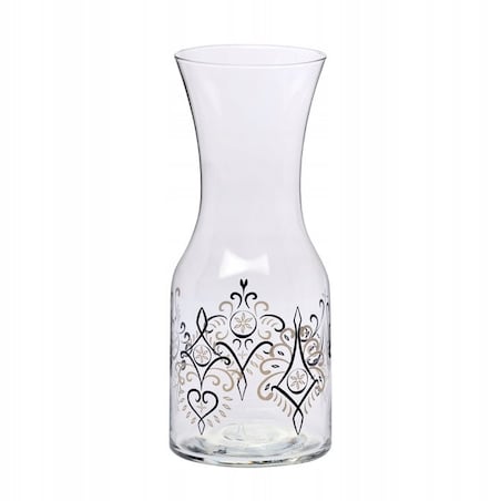 Karafka Folk Krosno Parzenica 900 ml Wzór Góralski Butelka na Wode Napoje