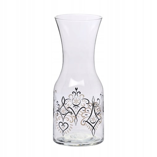 Karafka Folk Krosno Parzenica 900 ml Wzór Góralski Butelka na Wode Napoje