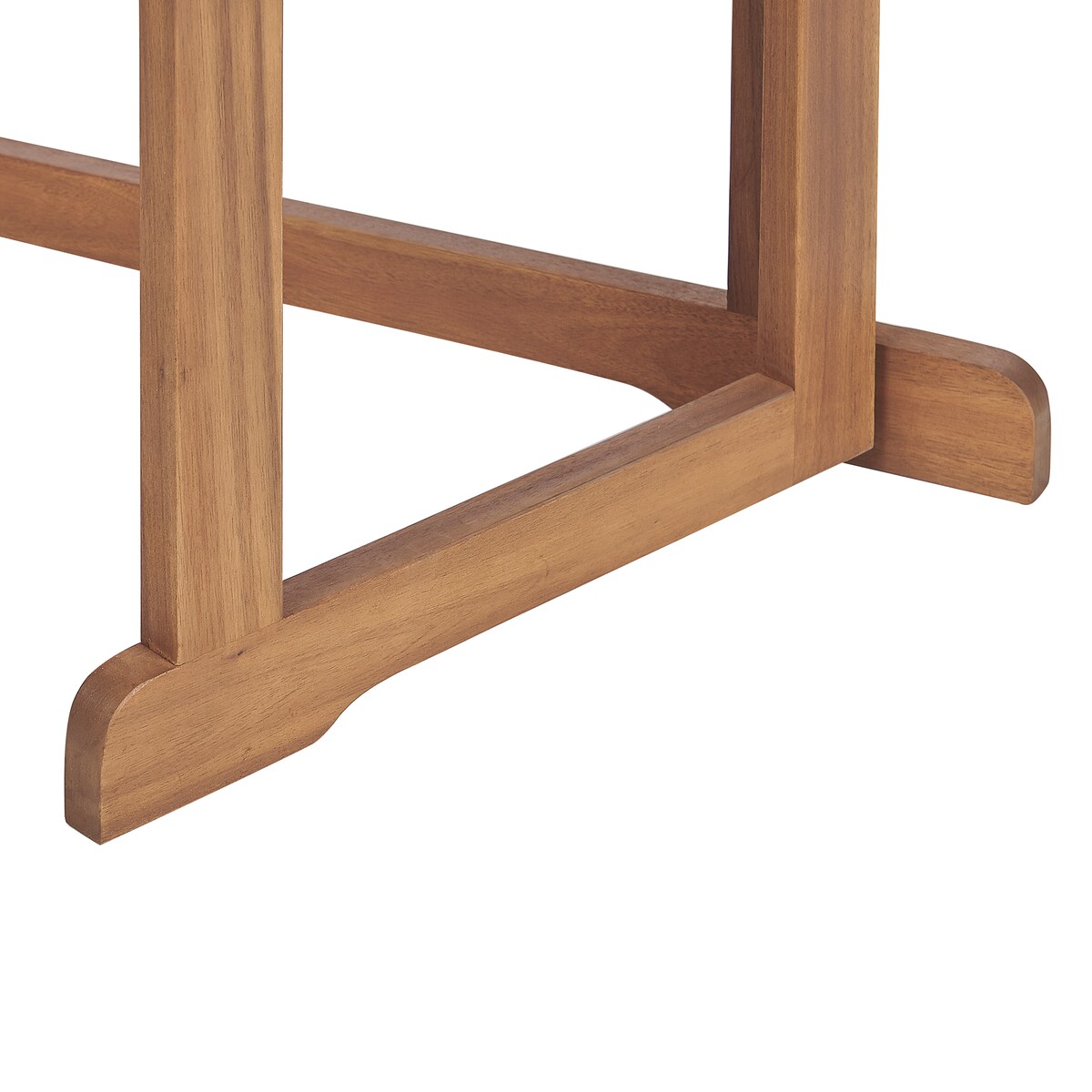 Stolik balkonowy TREIA 110 cm 47 cm Drewno akacjowe Brązowy