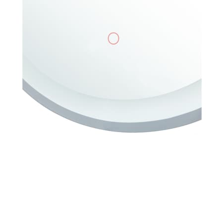 Okrągłe lustro ścienne LED ø 58 cm BRINAY