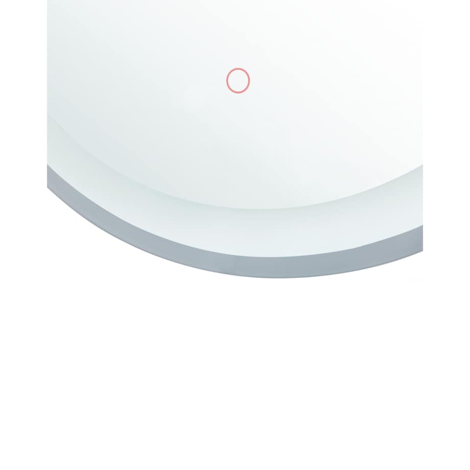 Okrągłe lustro ścienne LED ø 58 cm BRINAY