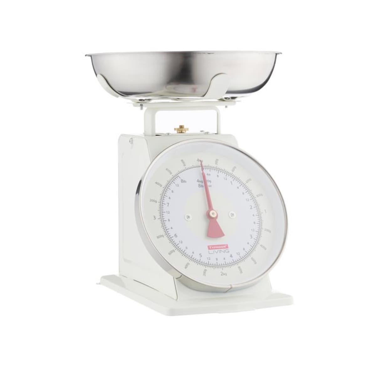 Waga kuchenna kremowa Living, 25.5 x 21.5 x 21 cm, Typhoon