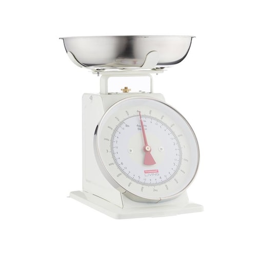 Waga kuchenna kremowa Living, 25.5 x 21.5 x 21 cm, Typhoon
