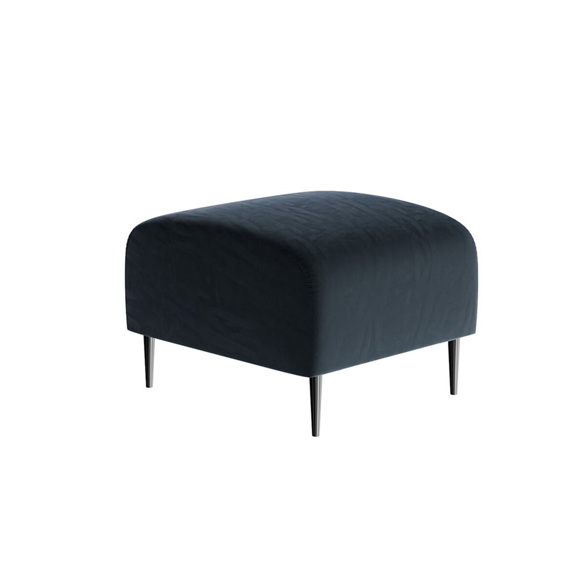 Shel Puf - ciemnoniebieski