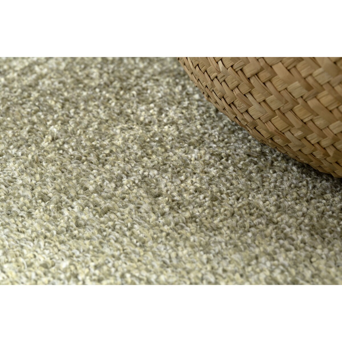 DYWAN koło EXCELLENCE oliwka 240 gładki, koło 100 cm