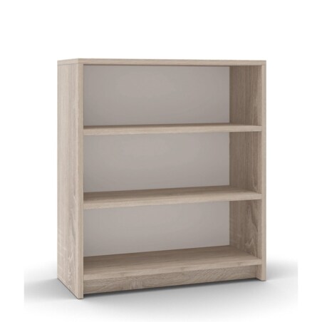 Regał z pojemnymi półkami- dąb sonoma