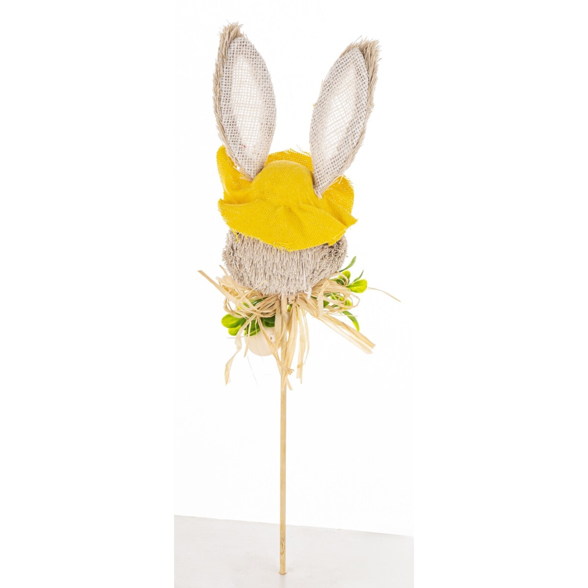 Dekoracja - królik na patyku 40x13x10 cm FANTOCCIO-2