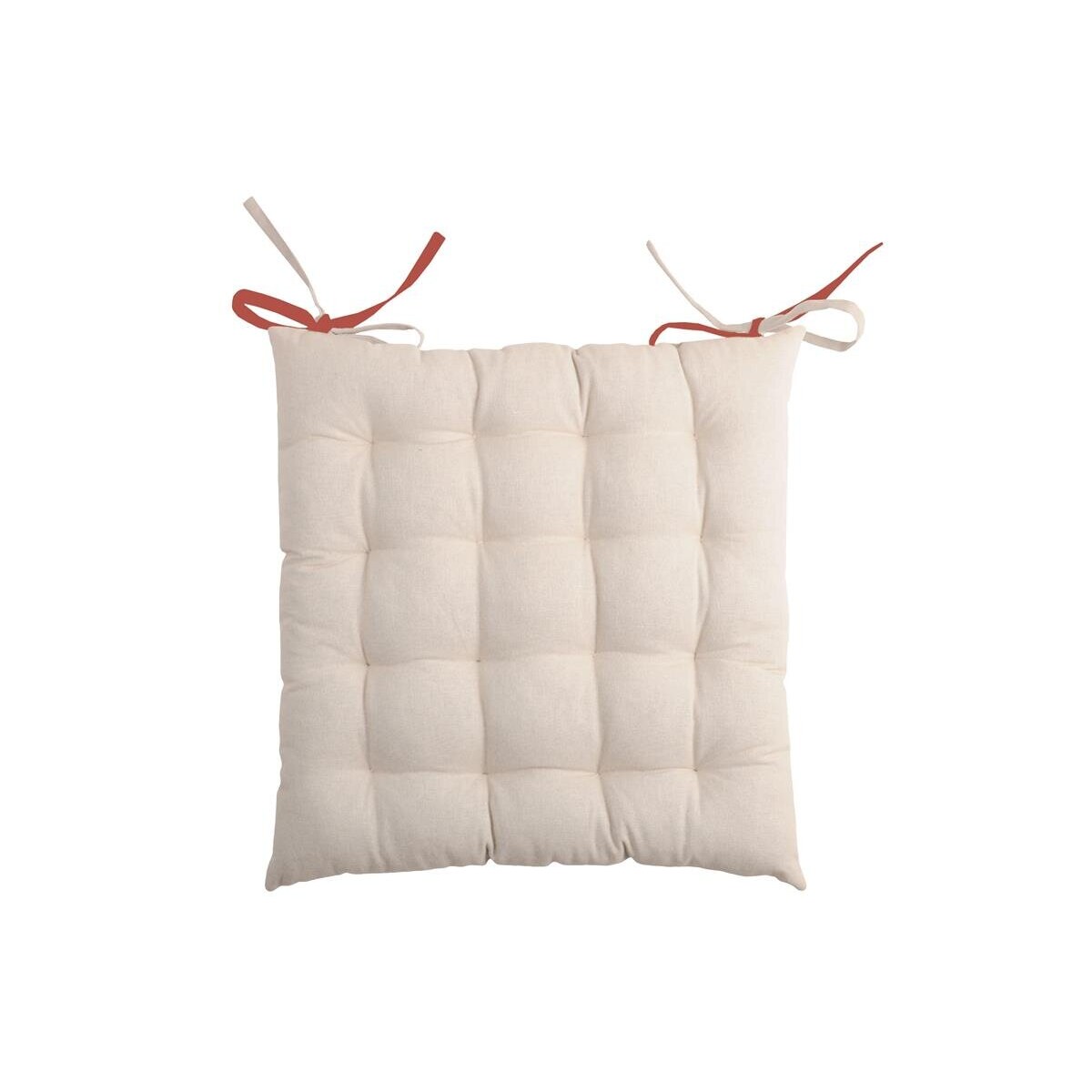 Poduszka na krzesło wiązana DUO, 100% bawełny, 40 x 40 cm