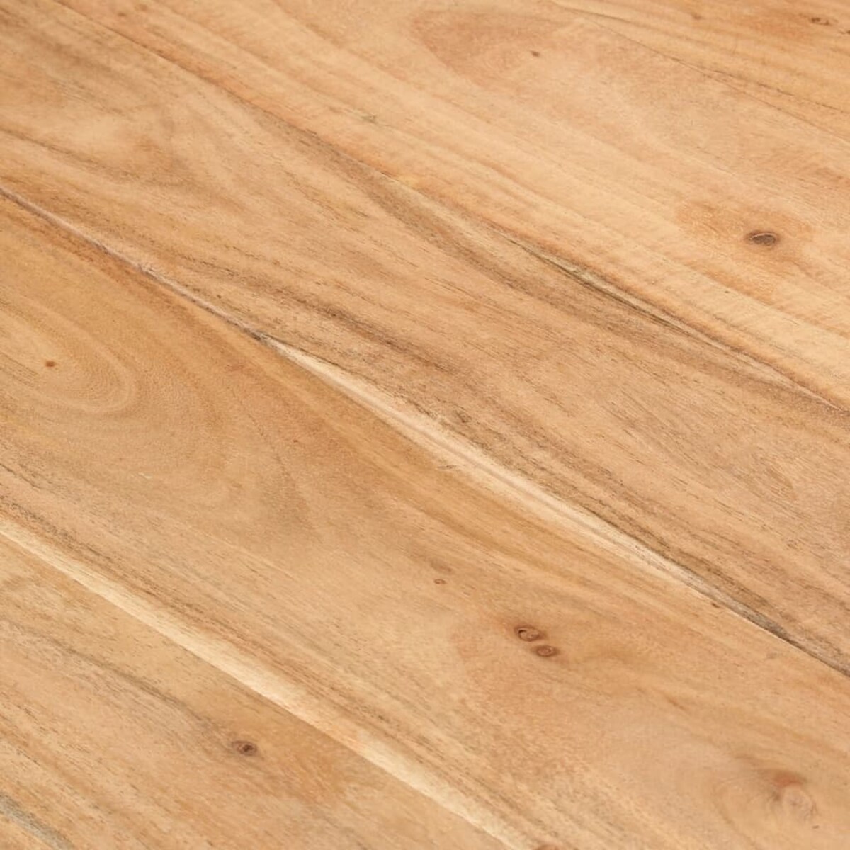 vidaXL Stół do jadalni, czarny, 180x90x77 cm, lite drewno akacjowe