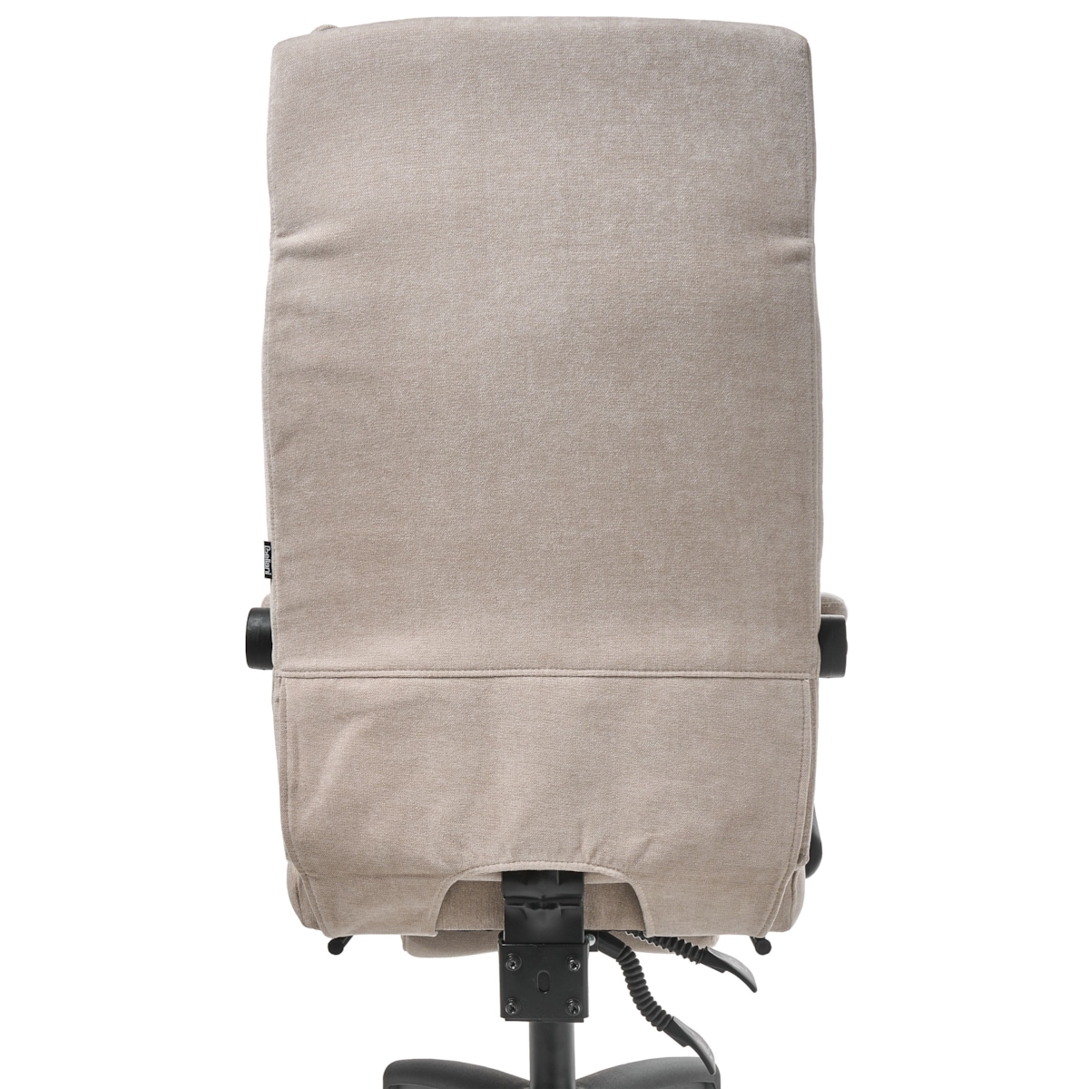 Fotel biurowy Z wysuwanym podnóżkiem EATON Szenil Beżowy