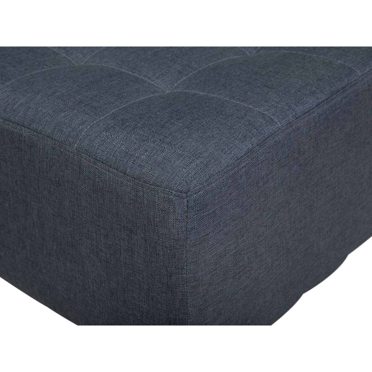 Narożnik rozkładany 5-osobowy ciemnoszary ABERDEEN